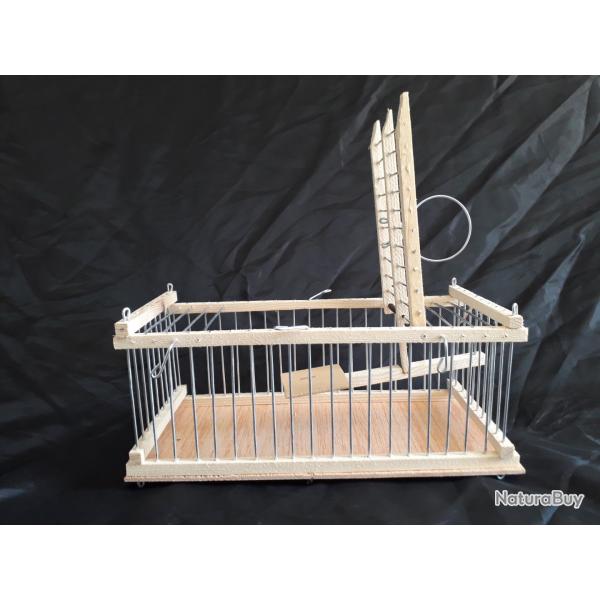 Petite cage Pige  trbuchet - Capturez ou transportez vos oiseaux en toute scurit !
