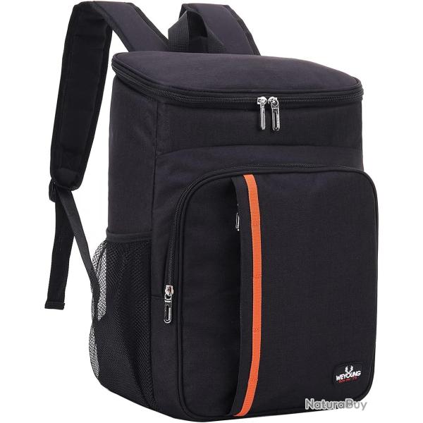 Sac � Dos Isotherme � Glaci�re 22L,Sac de Pique-Nique Sac Isotherme Portable Cooler Backpack Bag