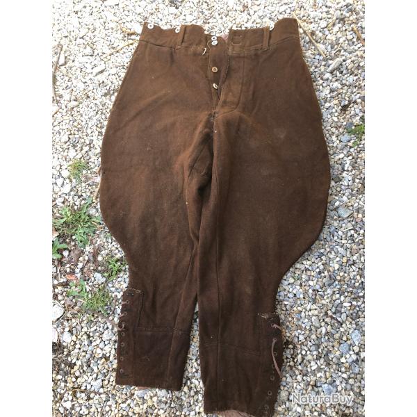WW1 PANTALON DE POILU ERSATZ INFANTERIE DE MARINE