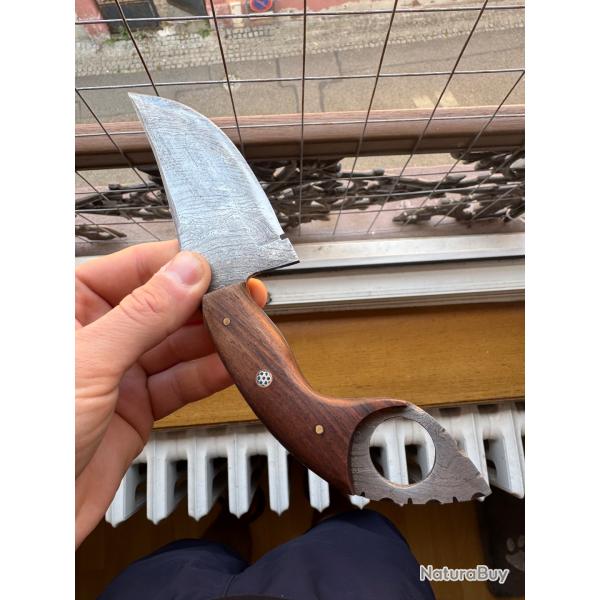 Couteau de chasse artisanal