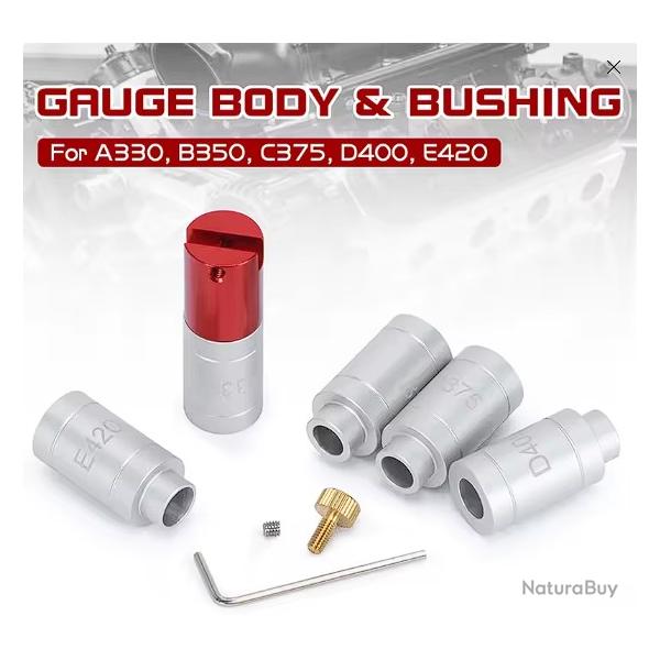 Jauges de feuillure multicalibres