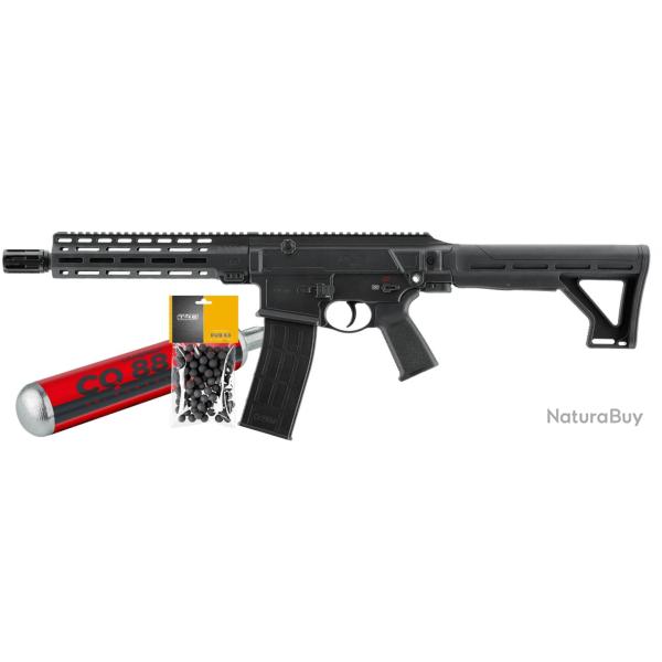 Pack complet Fusil TC68 16J Full auto Defense-Paintball T4E Cal 68- CO2 - Umarex