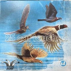 Cartouches JOCKER calibre 28/70 20g LA bj n&deg;9 x25