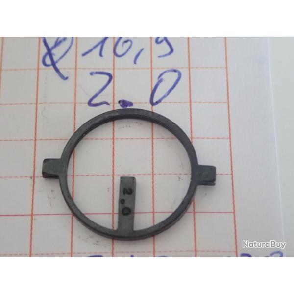 Iris, guidon, grain pour tunnel de dioptre. Taille 2.0    Diamtre 16,9 mm