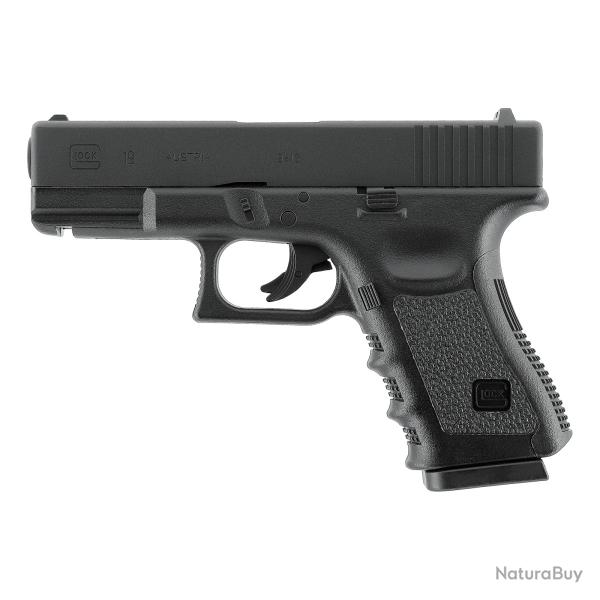 Pistolet airsoft Lock perfection GLOCK 19 BBS 6MM 11CPS CO2 2J