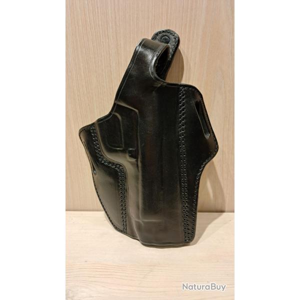 Holster JMC cuir noir BERETTA 92