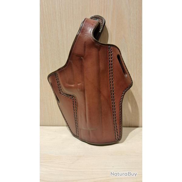 Holster JMC cuir marron BERETTA 92
