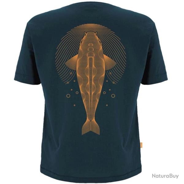 Tee Shirt Kumu Ripples - Bleu