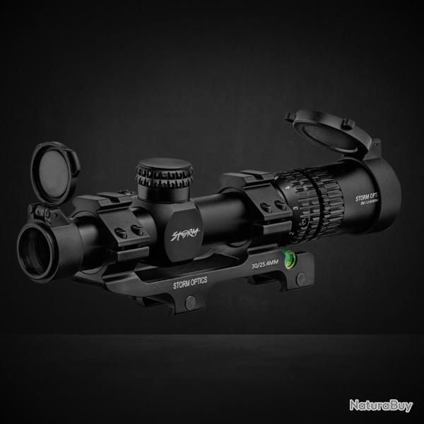 Lunette de battue 1.2-6x20 STORM OPTICS