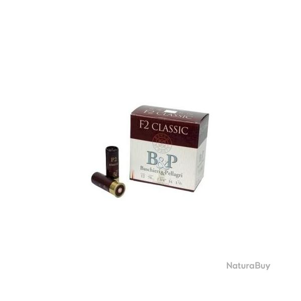 Cartouches B P f2 classic calibre 12 70 bj 34g x25