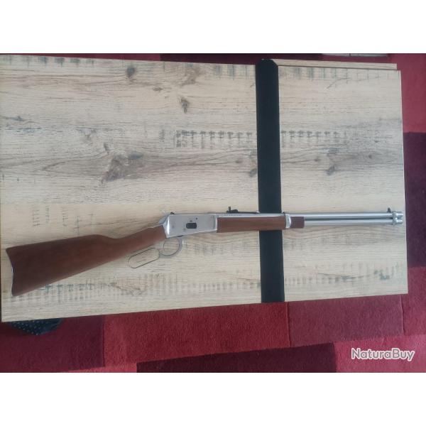 Carabine ROSSI PUMA levier sous garde cal. 44 rem mag CANON ROND Inox