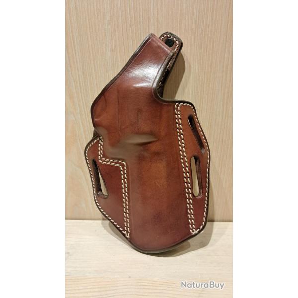 Holster JMC cuir marron SMITH & WESSON
