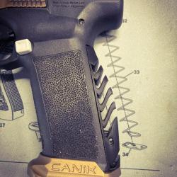 Grip custom "Mod6" Canik TTI  / METE / RIVAL