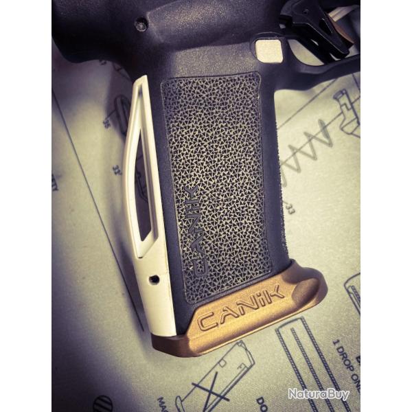 Grip custom "Mod13" NOIR Canik TTI  / METE / RIVAL