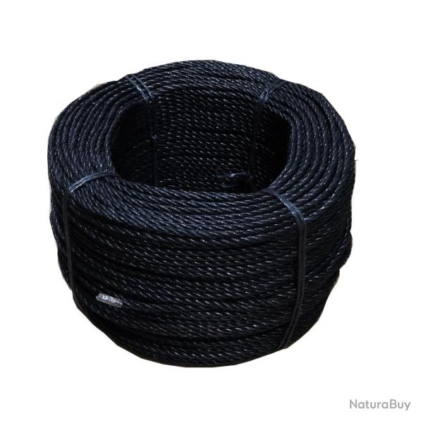 CORDE NOIRE 4MM 200M - LOU PALOUMAYRE