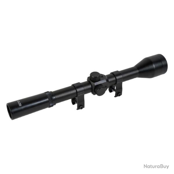 LUNETTE 4X28 + MONTAGE - 