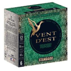 Cartouches Tunet Green Tempest HP - Cal. 12/70 - 6 acier / Par 1