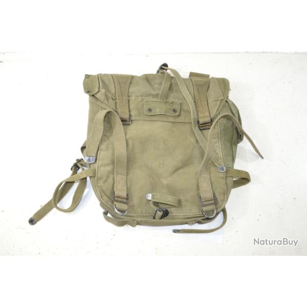 Sa � dos US 1945 Pack field Combat. Cor�e / Vietnam. US ARMY. Usure visible au rabat