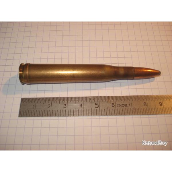 une cartouche de 300 holland et holland ogive demi blinde pour collection de marque kynoch