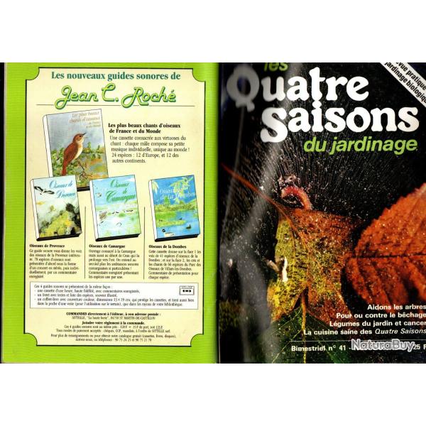 les quatre saisons du jardinage  bimestriel 41 novembre d�cembre 1986