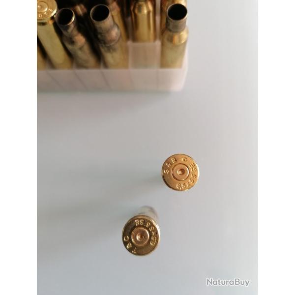 100 Douilles Mauser Su�dois 6.5x55 SE