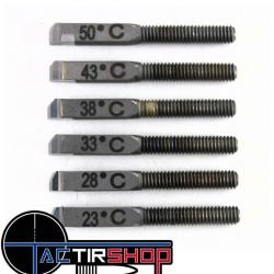 Cutter de rechange 50&deg;(coupe standard) acier carbure pour Kit Tourneur de collet micro ajustable K&M