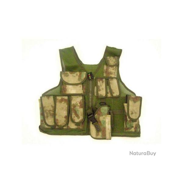 Veste Mesh Holster (JS Tactical) A-Tacs FG