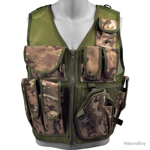 Veste Mesh Holster (JS Tactical) Multicam