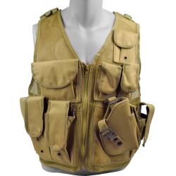 Veste Mesh Holster (JS Tactical) D&eacute;sert