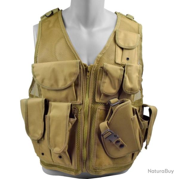 Veste Mesh Holster (JS Tactical) D�sert
