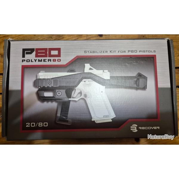 Crosse tactique Recover pour P80 (20/80B-ST-01)