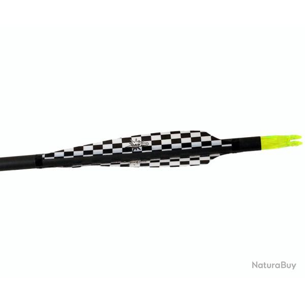 GASPRO - Plumes INDOOR 4.75" DROITIER (RH) STRIKE BLACK
