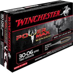 Boite de munition 30/06 Winchester Power Max 150GR PHP x20