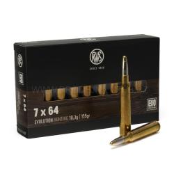 Boite de munition 7x64 RWS Evolution 10.3g 159gr x20