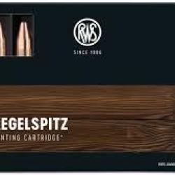 Boite de munition 7x64 RWS Kegelspitz 10.5G 162Gr x20