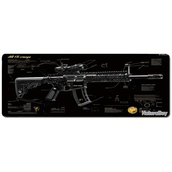 Tapis de nettoyage AR-15 v4