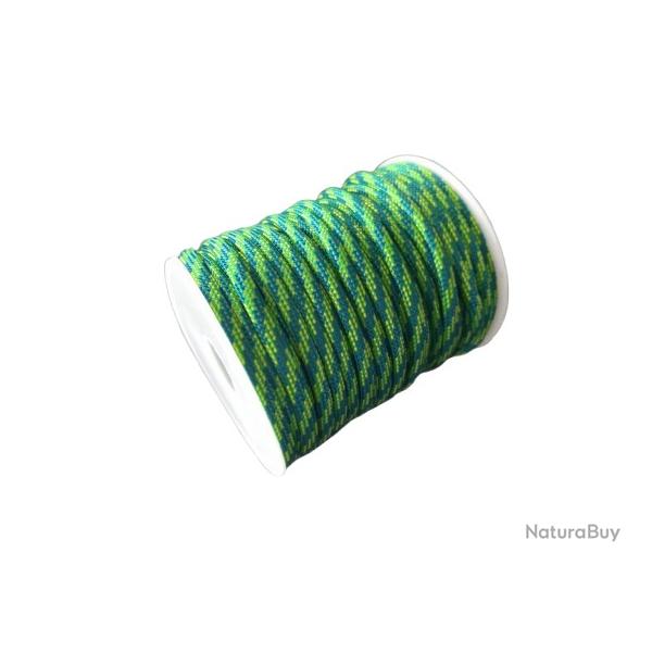 Paracorde - Vert treillis - 30m