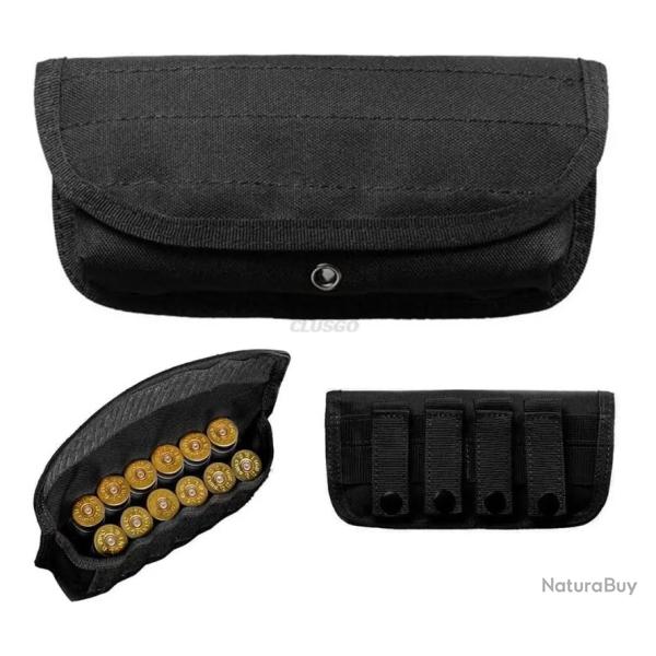 Cartouchi�re ceinture - Noir - 12 cartouches - Calibre 12