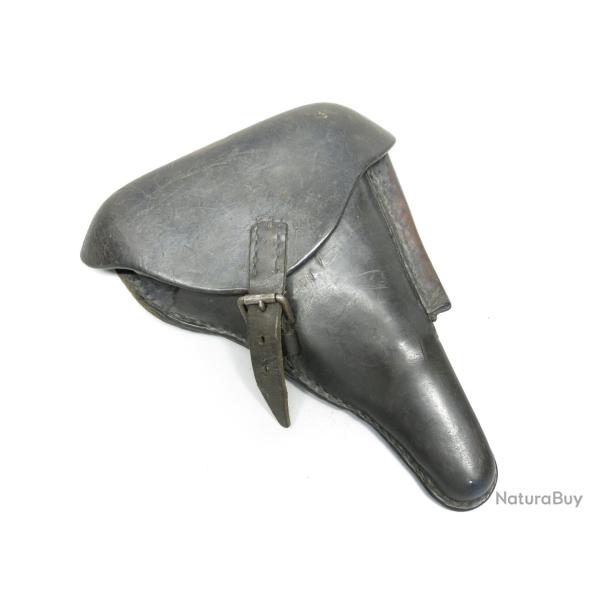 Etui cuir Luger P08 original 1918 ref et 110