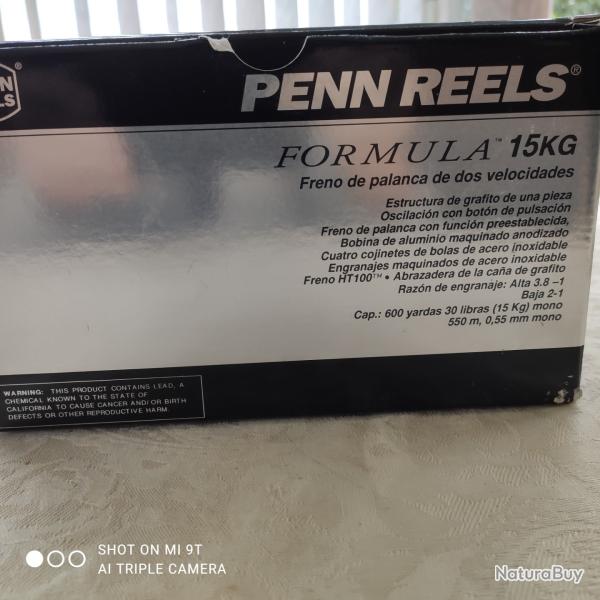MOULINET MER PEN FORMULA 15 KG 2 VITESSES EN TRS BON TAT