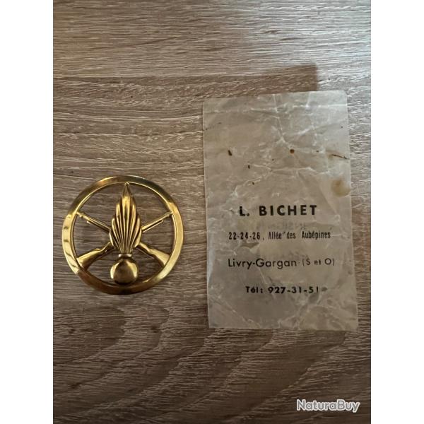 Insigne de beret fran�ais infanterie