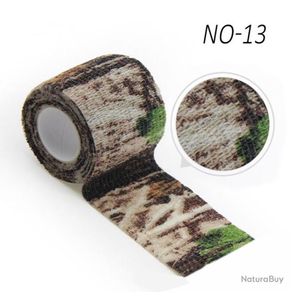 Ruban camouflage auto-adh�sif - 5cm x 450cm - camouflage 13
