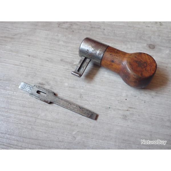 Tournevis VETTERLI qui sert de poign�e de baguette de nettoyage