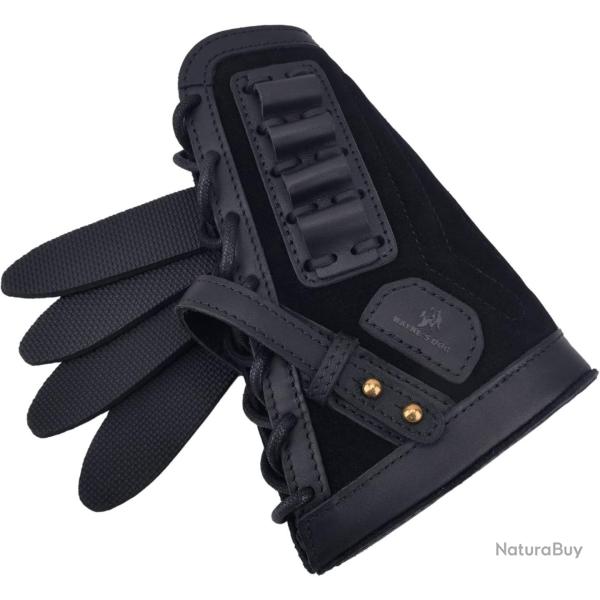 Sabot amortisseur cartouchi�re .308 30-06 + 4 inserts - gaucher - noir - LIVRAISON GRATUITE