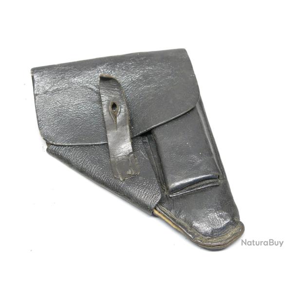 Etui  original pistolet PPK Walther Allemand   fin de guerre ref et 258