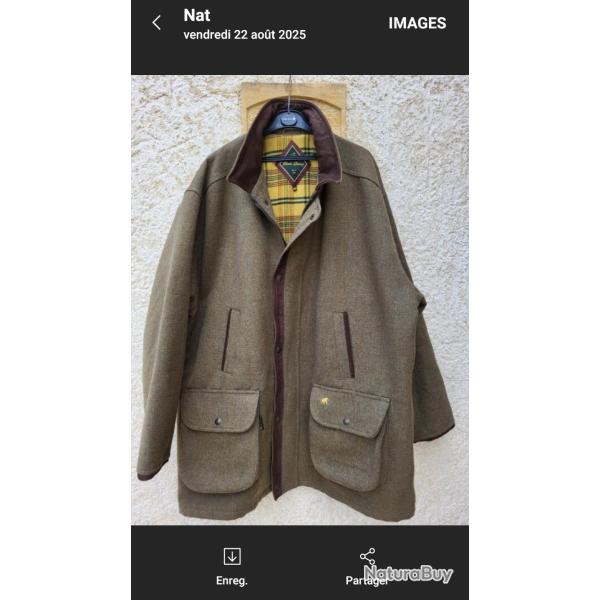 Veste "Anglaise type tweed grande taille