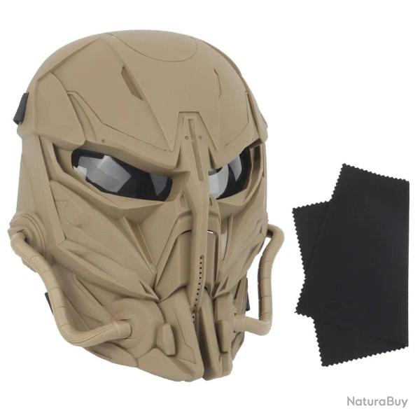 Masque complet Chastener II SINAIRSOFT - Marron