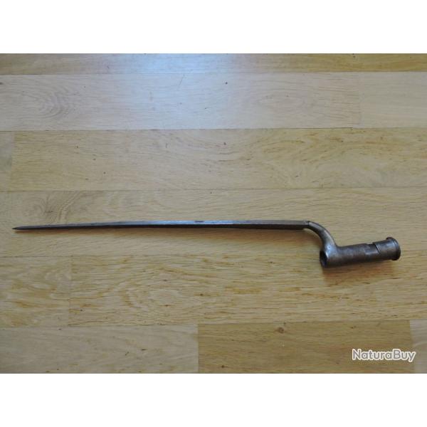 Ba�onnette � douille anglaise Brown Bess