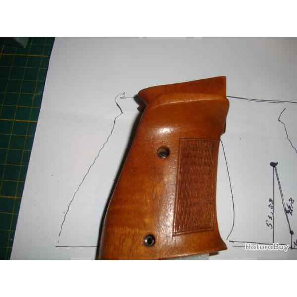 PLAQUETTE PISTOLET POUR GAUCHER