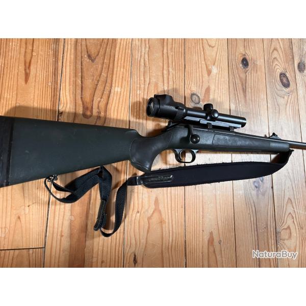 Blaser r93 avec lunettes Swarovski battue et approche